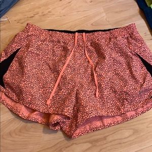 Nike pattern running shorts